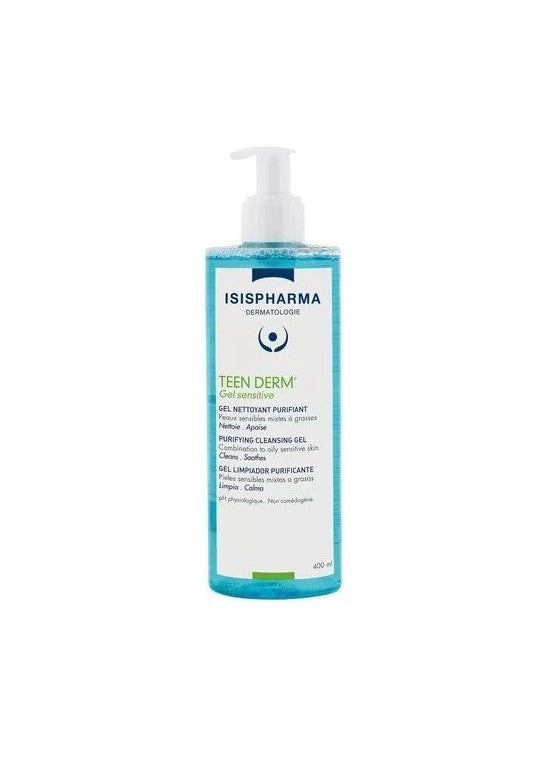 Isispharma Teen Derm Sensitive Gel Limpiador 400 ml