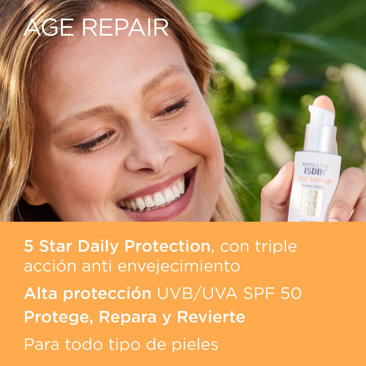 ISDIN AGE REPAIR WATER SIN COLOR 50ML